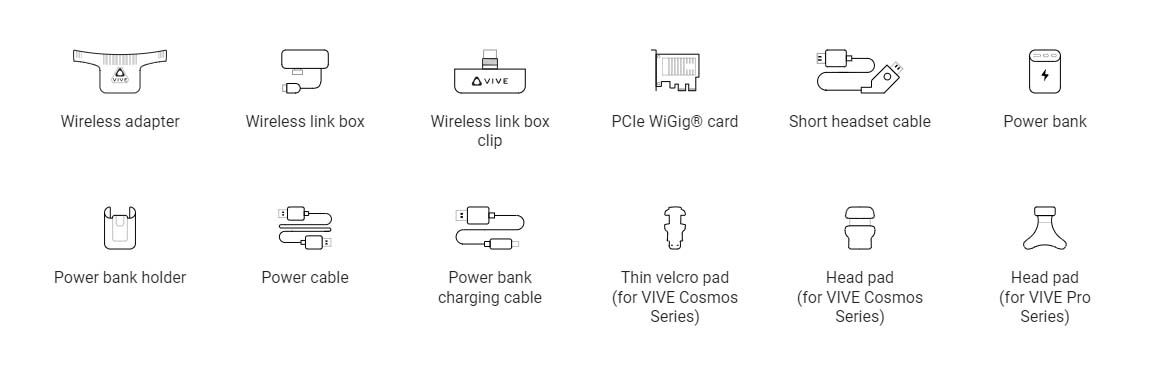 Trọn Bộ Vive Wireless Adapter