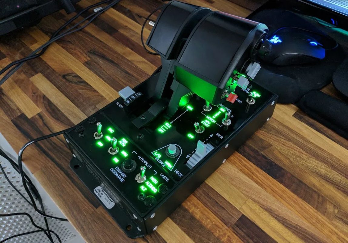 Bướm Ga Thrustmaster Hotas Warthog