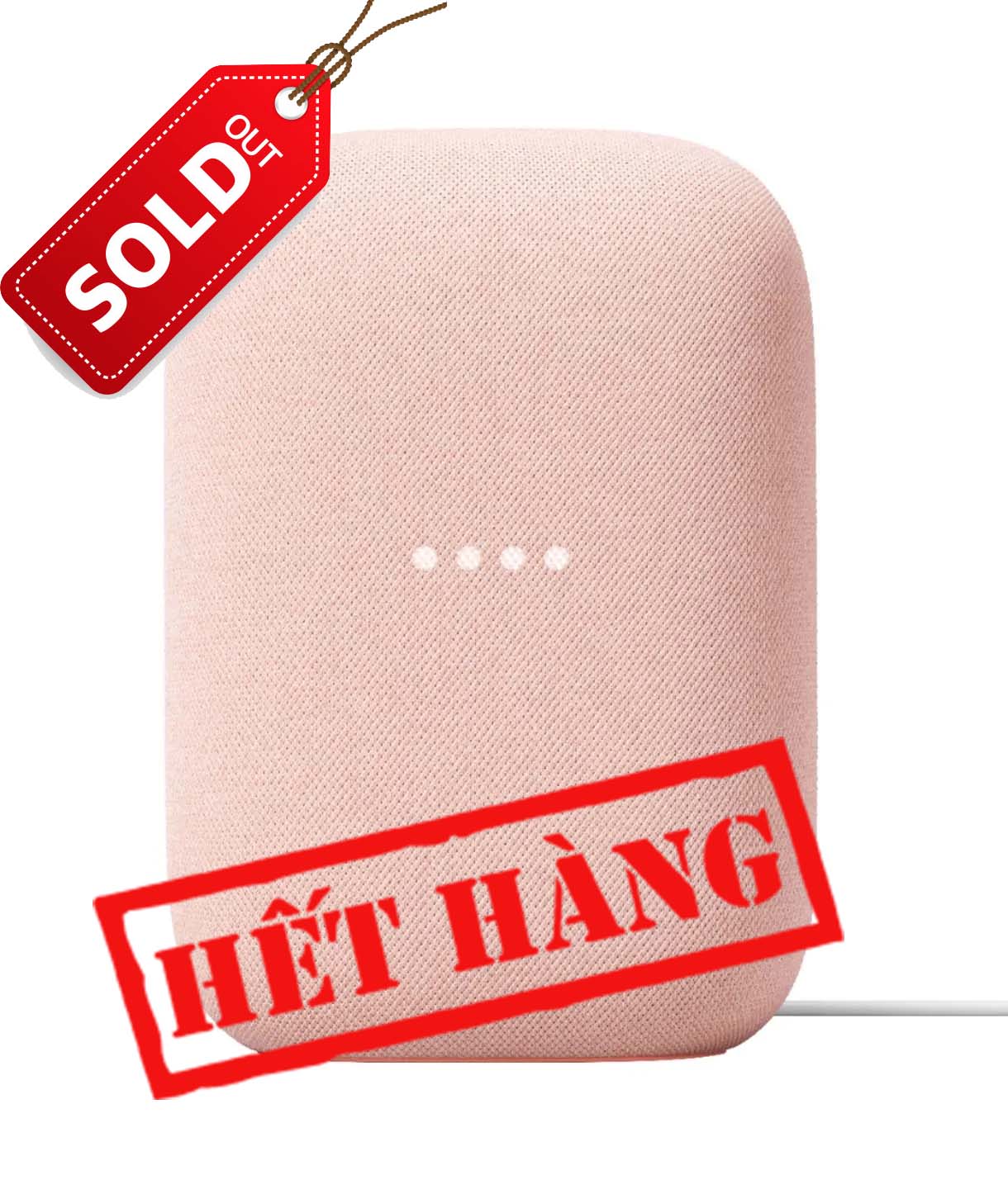 Loa Thông Minh Google Nest Audio Hồng Hết Hàng