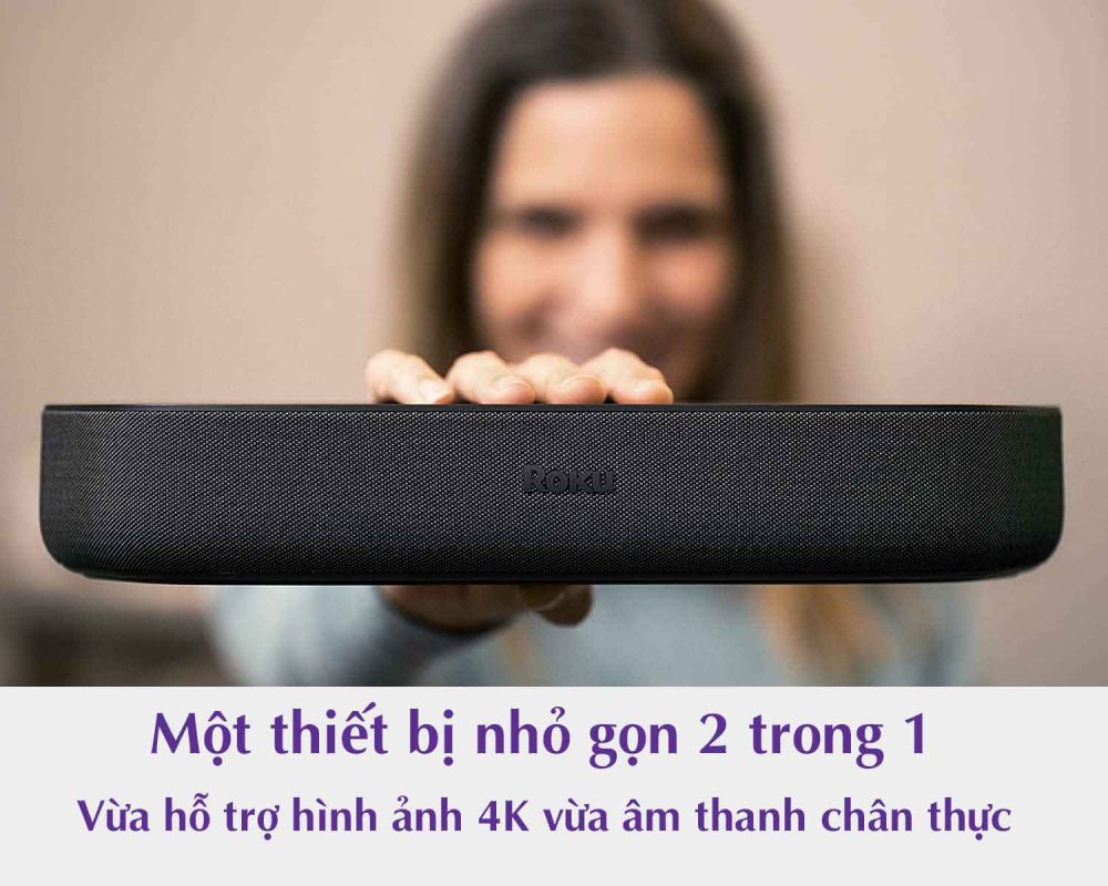 Loa Roku soundbar Thiết Bị 2 Trong 1