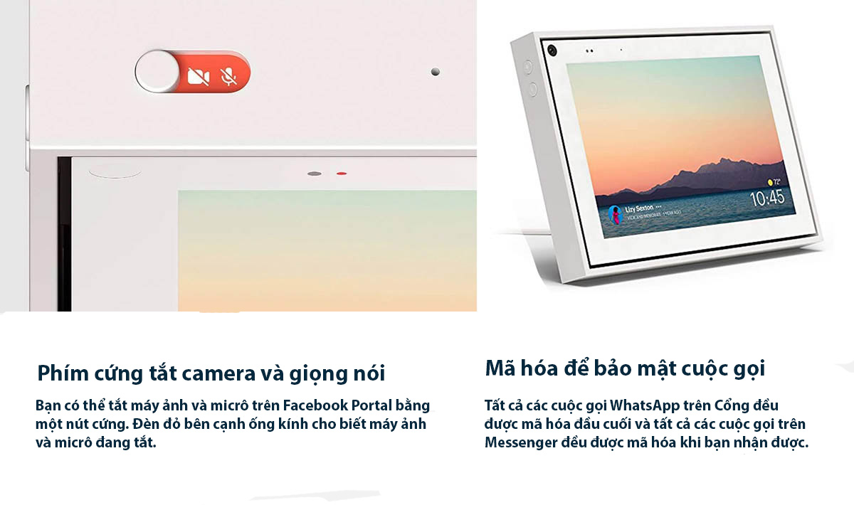 Phím Cứng Tắt Camera Và Giọng Nói