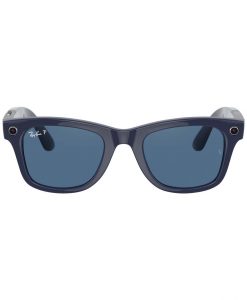 Kính Ray Ban Stories Wayfarer Shiny Blue Dark Blue 1