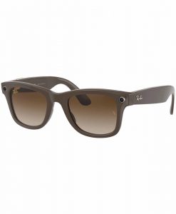 Kính Ray Ban Stories Wayfarer Shiny Brown