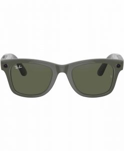 Kính Ray Ban Stories Wayfarer Shiny Olive 1