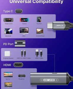 Adapter Chuyển đổi Usb C To Hdmi Tương Thích Tất Cả Thiết Bị