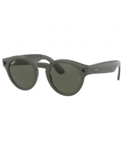 Kính Thông Minh Ray Ban Stories Round Shiny Olive Transitions G 15 1