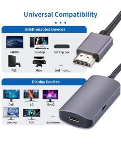 Adapter đổi Hdmi Sang Usb C 2