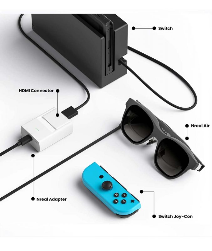 Bộ Adapter Kính Nreal 4