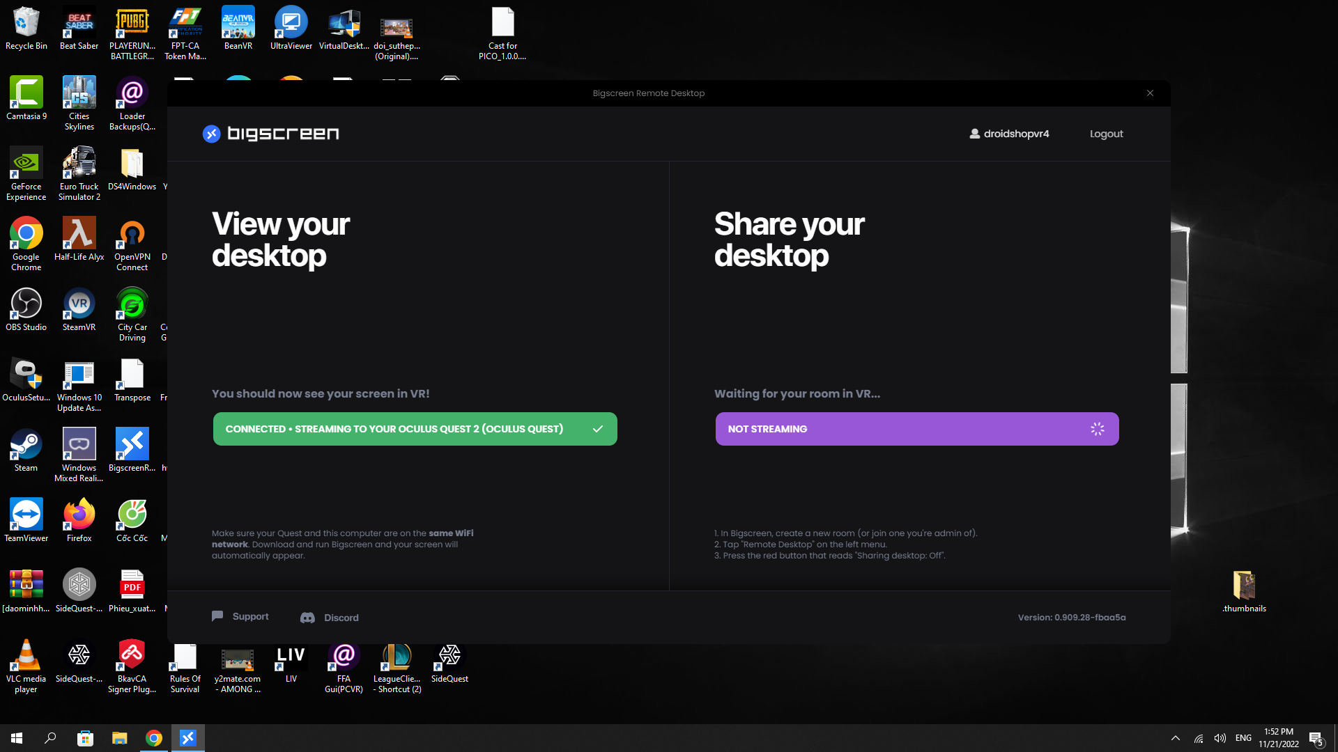 App Bigscreen Remote Desktop