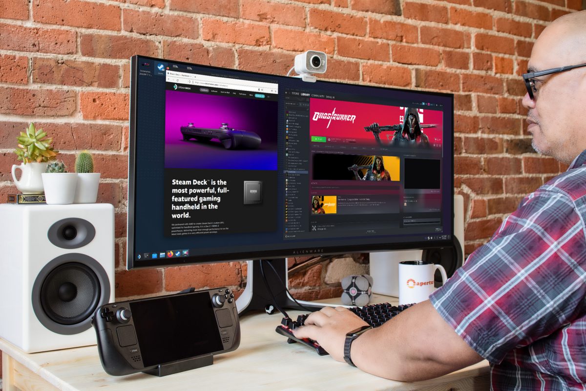 Steam Deck Connect With Dock