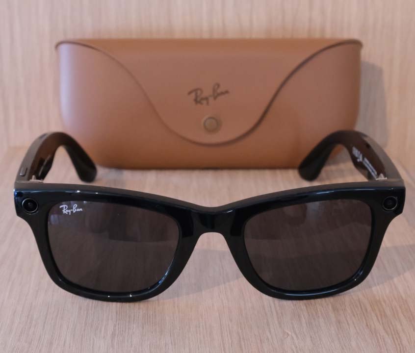 Trọn Bộ Kính Thông Minh Ray Ban Meta Wayfarer