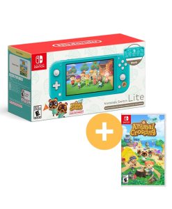 Máy Nintendo Switch Lite Animal Crossing Bundles Xanh