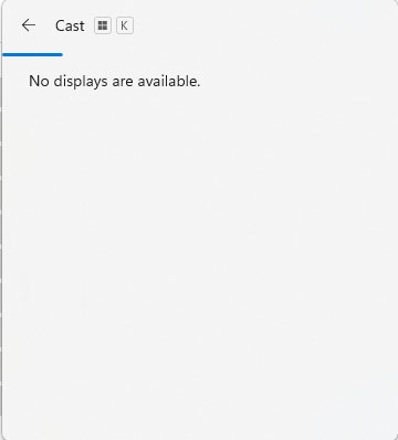 Nhấn Tổ Hợp Phím Windows + K