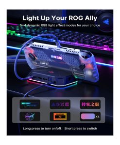 Jsaux Nắp Lưng Trong Suốt Rgb Dành Cho Rog Ally 2