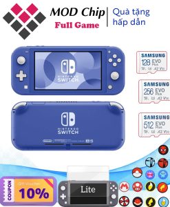 Nintendo Switch Lite Xanh Blue Hack Mod Chip