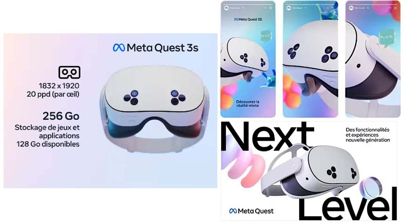 Kính Meta Quest 3s Lộ Diện