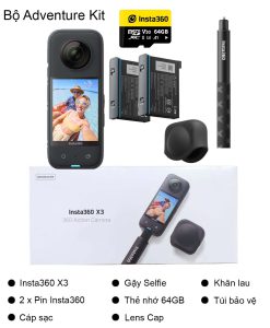 Bộ Insta360 X3 Adventure Kit