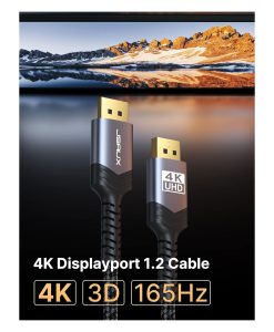 Cáp 4k Displayport 1.2 Chính Hãng Jsaux 2