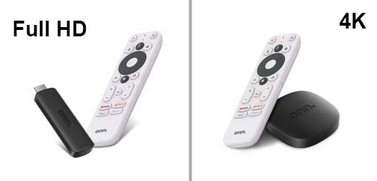 Onn Google Tv Phiên Bản Full Hd Vs 4k