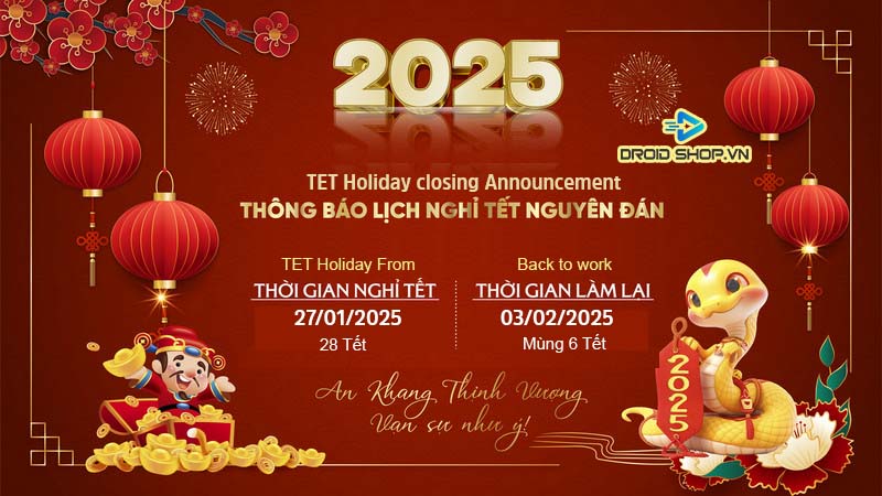 Thông Báo Nghỉ Tết Nguyên đán 2025