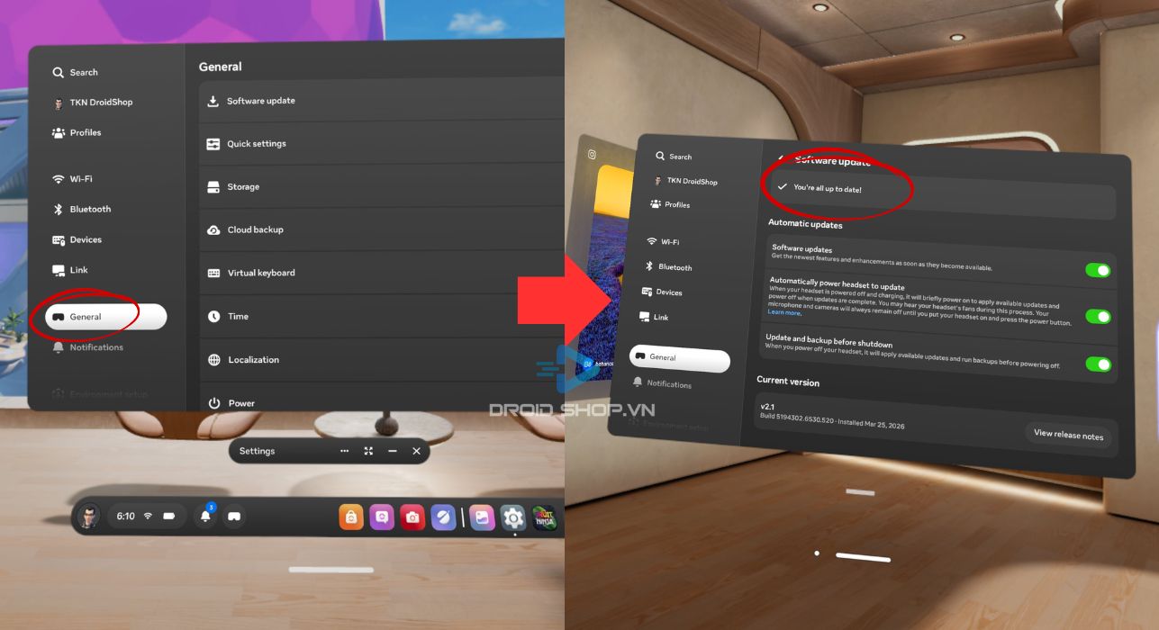 Hướng Dẫn Update Horizon Os