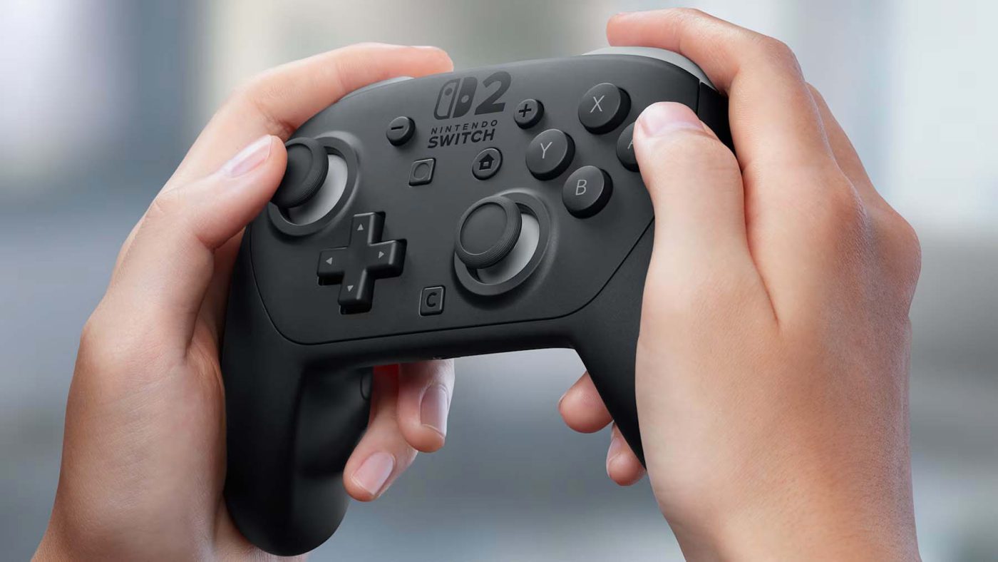 Tay Cầm Nintendo Switch 2 Pro Controller Tích Hợp Jack 3.5mm