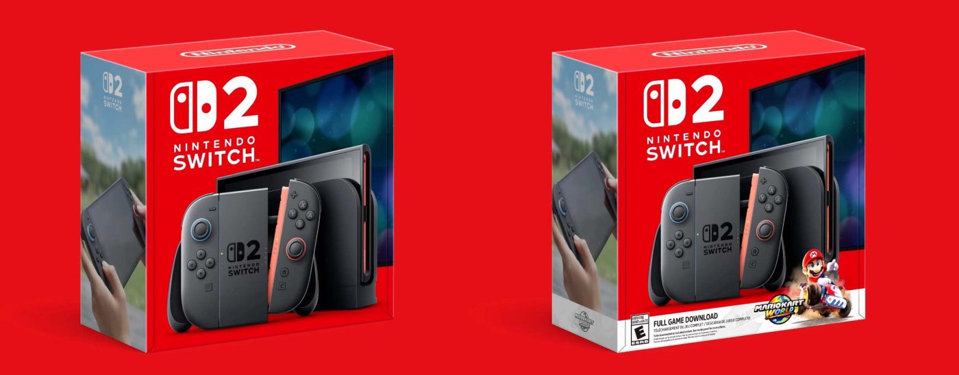 Máy Nintendo Switch 2 Phiên Bản Mario Kart World Và Bản Thường