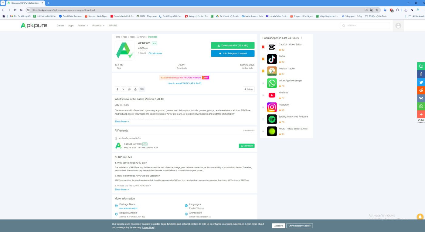 Download File Apk Từ Các Nguồn