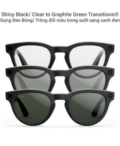 Kính Ray Ban Meta Headliner Gọng đen Bóng Tròng đổi Màu