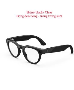 Kính Thông Minh Ray Ban Meta Headliner Shiny Black Clear 1