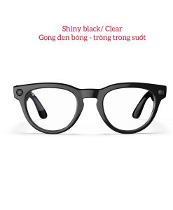 Kính Thông Minh Ray Ban Meta Headliner Shiny Black Clear