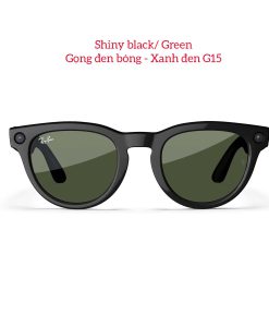 Kính Thông Minh Ray Ban Meta Headliner Shiny Black Green