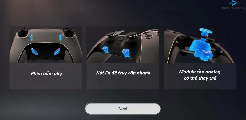 Tính Năng Tùy Biến Trên Ps5 Dualsense Edge