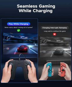 Joyverse Joy Con Charging Grip For Switch 23