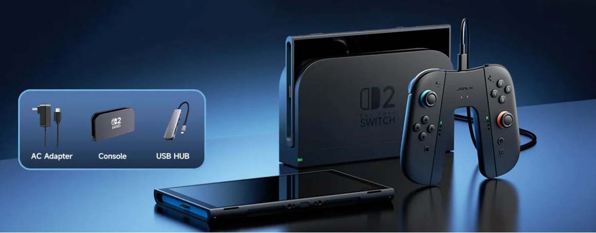 Joyverse Joy Con Charging Grip For Switch 27