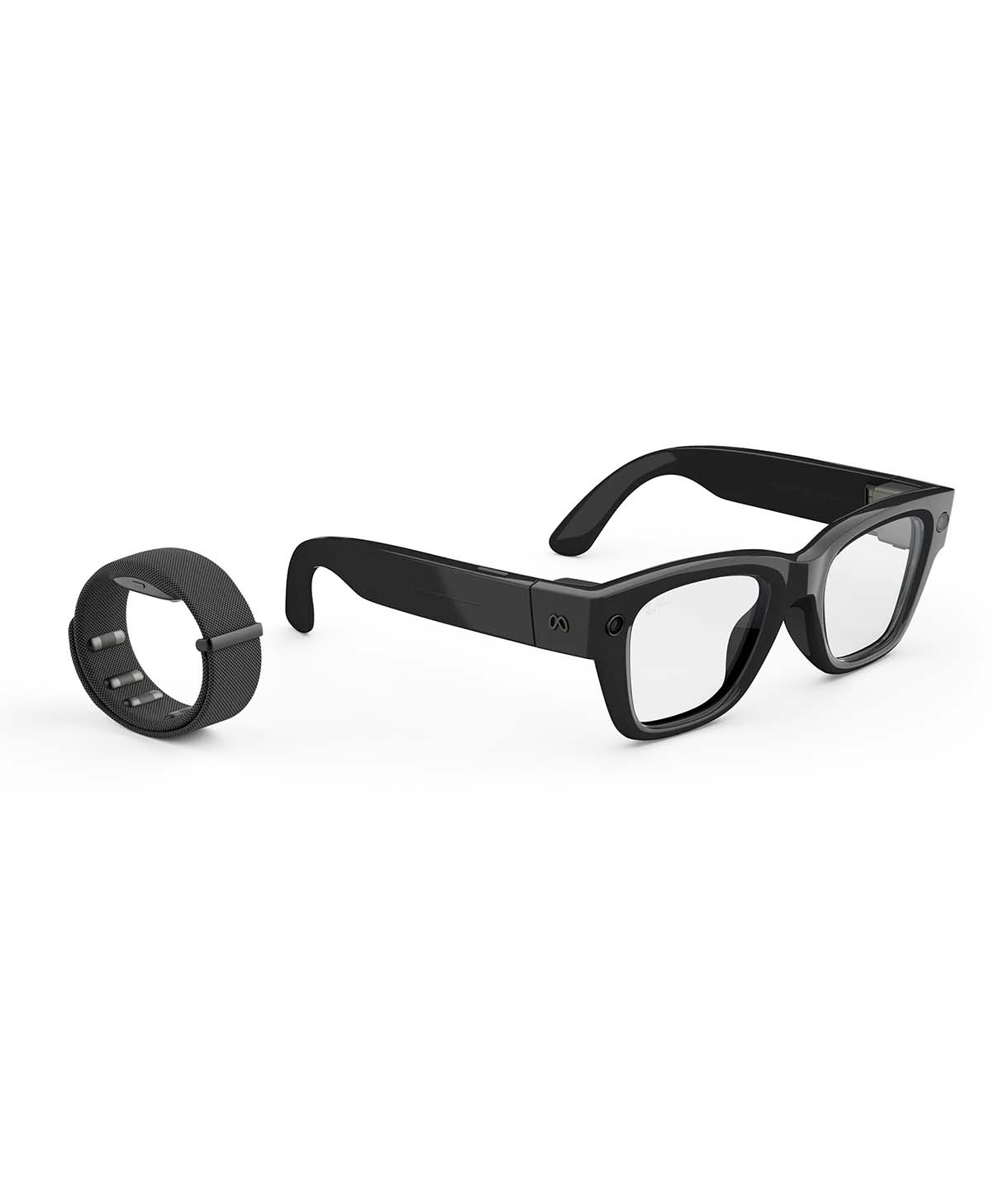 Kính Meta Ray Ban Display Gọng Black Tròng đổi Màu Xám 2