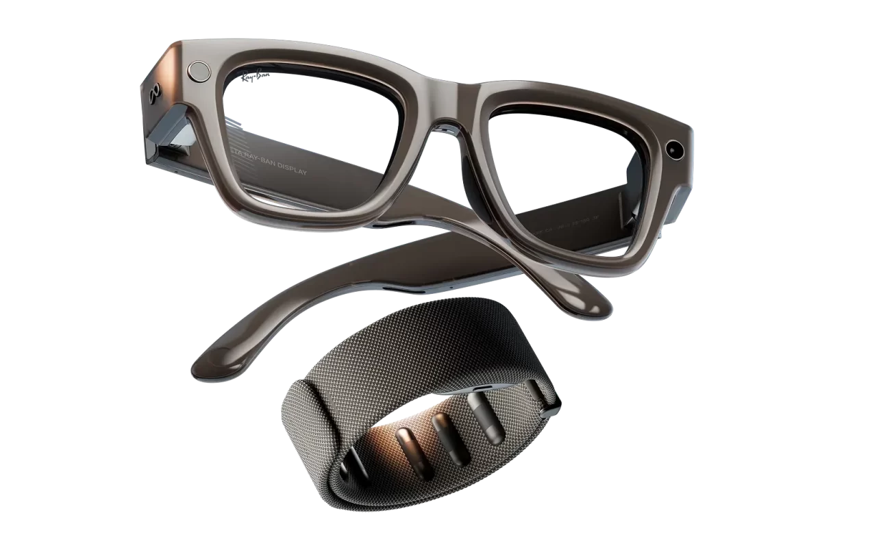 Kính Thông Minh Meta Rayban Display Có Màn Hình Và Vòng điều Khiển