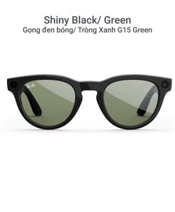 Ray Ban Meta Headliner Shiny Black Green Gen 2