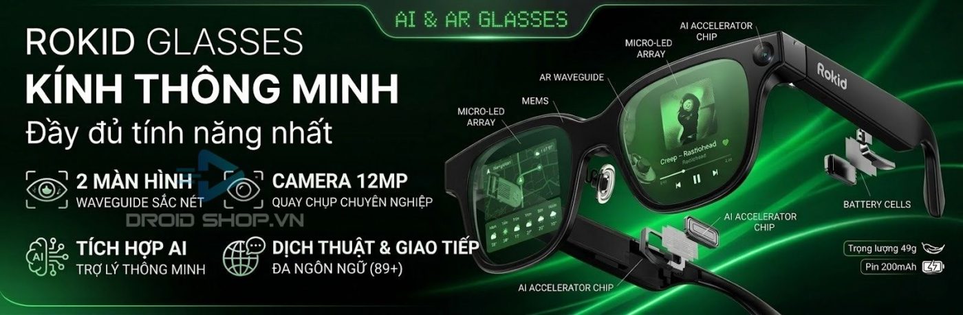 Banner Kính Rokid Glasses