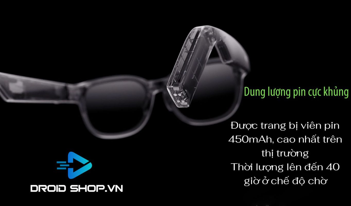 Dung Lượng Pin Cực Khủng Của Kính