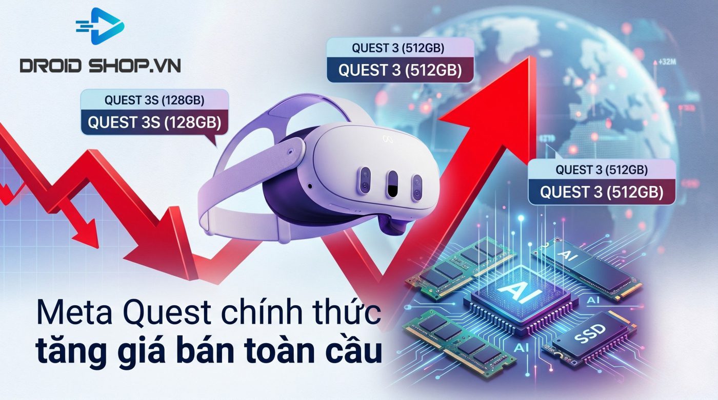 Kính Meta Quest Tăng Giá Bán Toàn Cầu