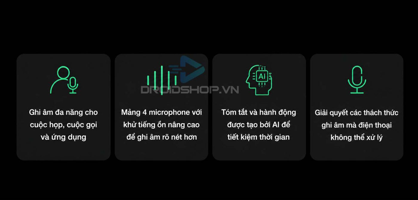 Inmo Go 3 Ghi âm Cuộc Họp