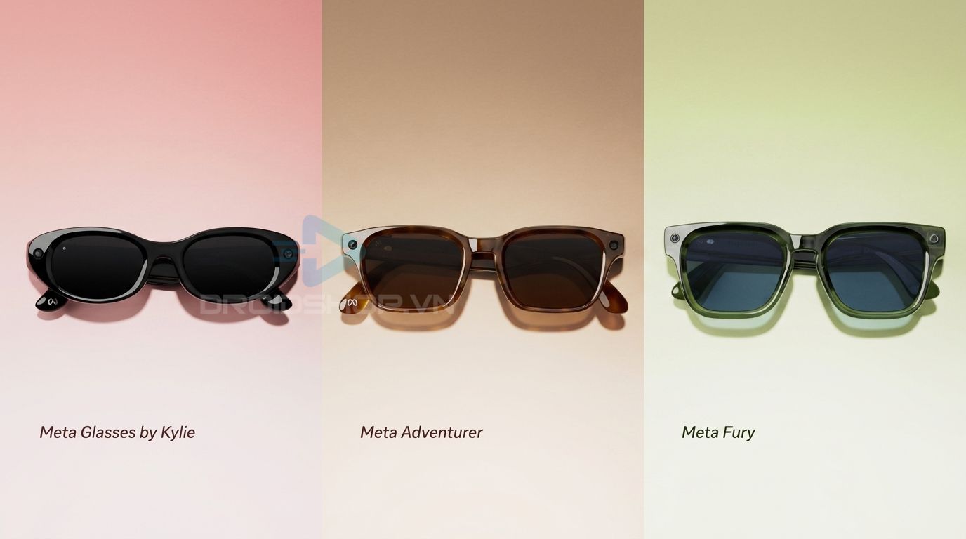 3 Thiết Kế Mới Của Dòng Meta Glasses
