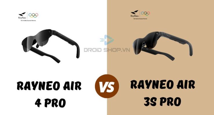 Thiết Kế Của Rayneo Air 4 Pro Và Rayneo Air 3s Pro 1