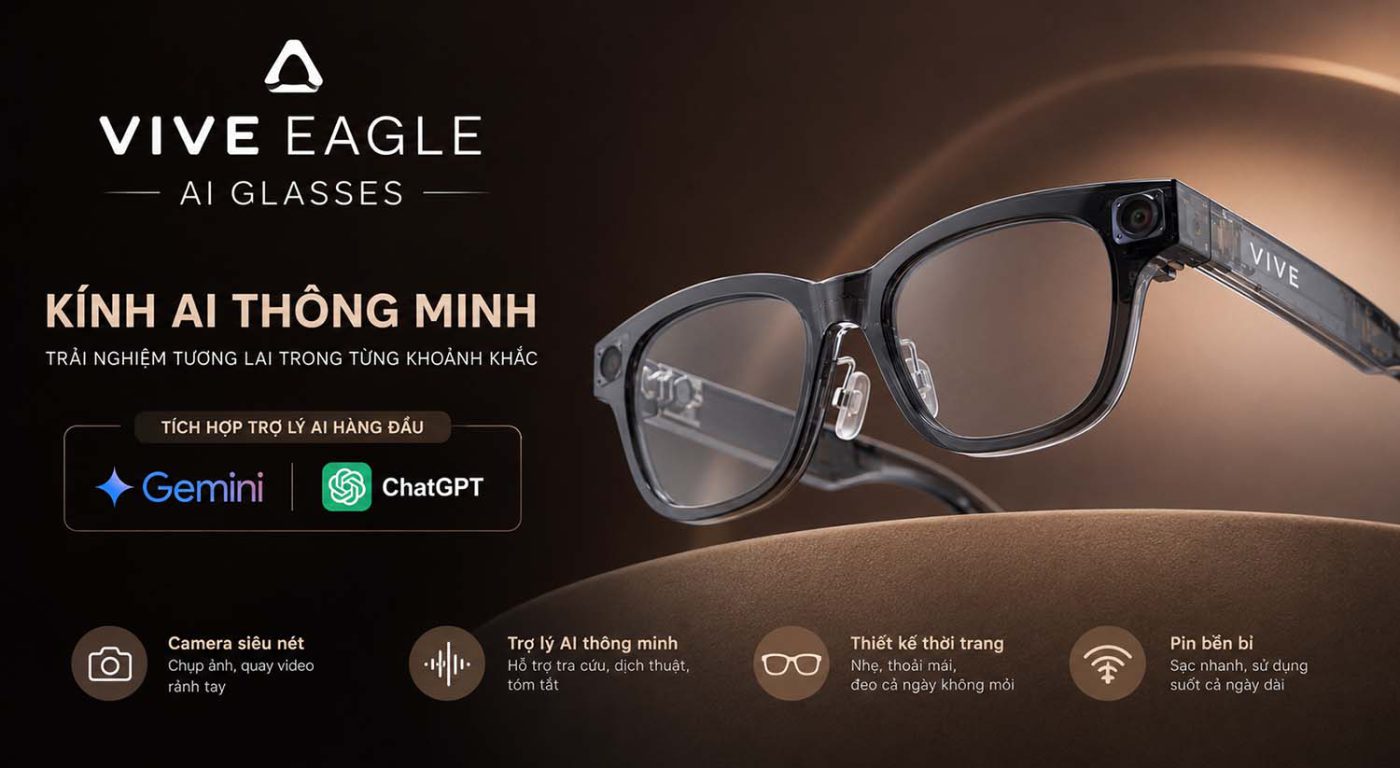 Kính Ai Thông Minh Vive Eagle