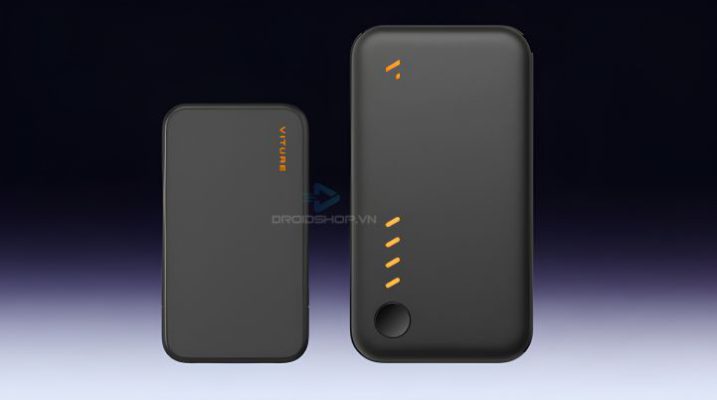 So sánh kích thước Viture Mobile Dock Mini và Viture Pro Mobile Dock
