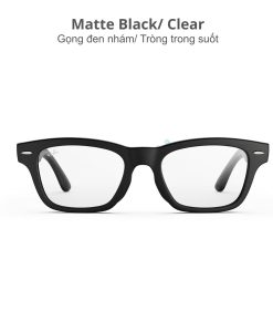 Kính Ray Ban Meta Audio Burbank Matte Black Clear