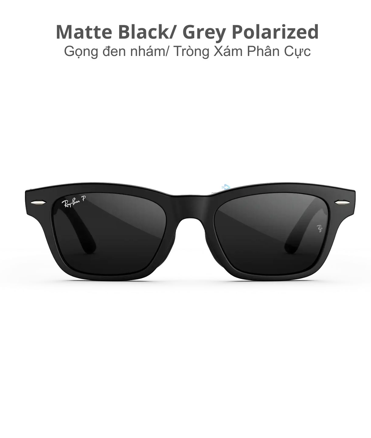 Kính Ray Ban Meta Audio Burbank Matte Black Grey