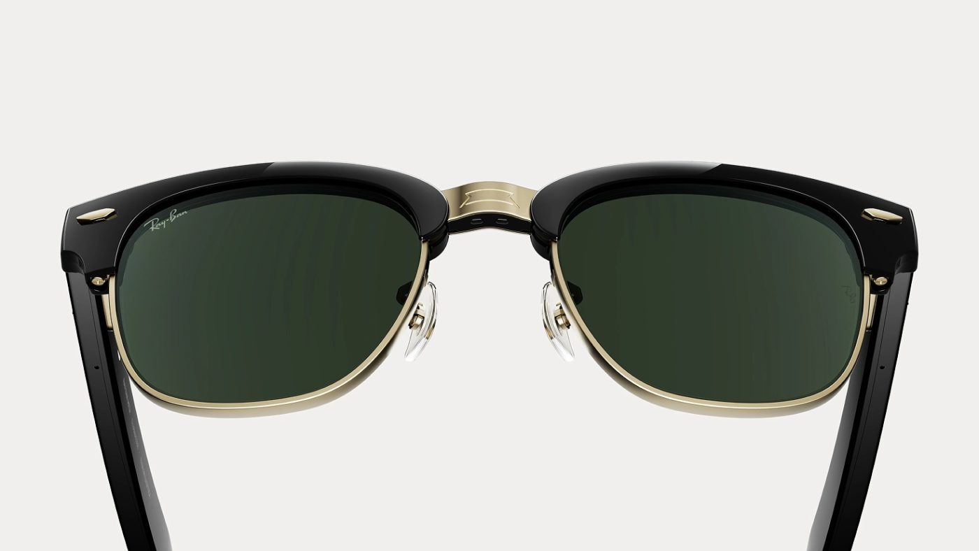 Ray Ban Meta Audio Clubmaster Đệm Mũi điều Chỉnh được
